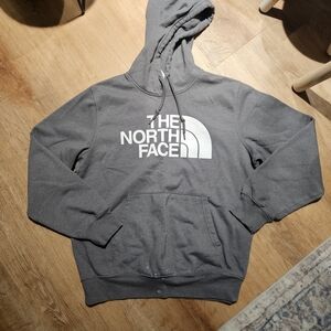The North Face Gray Zip Up Sweater